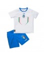 Itálie Venkovní dres pro děti 2022 Krátký Rukáv (+ trenýrky)